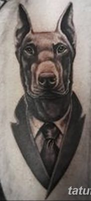фото тату доберман от 18.08.2017 №026 — Doberman tattoo_tatufoto.com