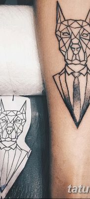фото тату доберман от 18.08.2017 №036 — Doberman tattoo_tatufoto.com