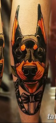 фото тату доберман от 18.08.2017 №058 — Doberman tattoo_tatufoto.com