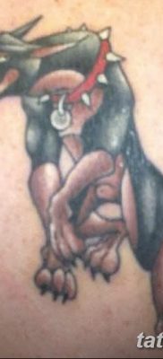 фото тату доберман от 18.08.2017 №061 — Doberman tattoo_tatufoto.com