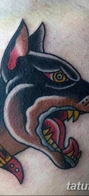 фото тату доберман от 18.08.2017 №082 — Doberman tattoo_tatufoto.com