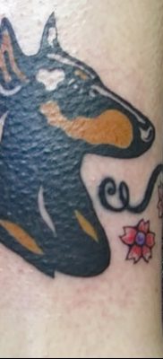 фото тату доберман от 18.08.2017 №099 — Doberman tattoo_tatufoto.com