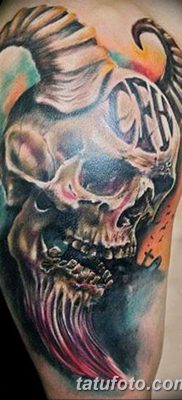 фото тату дьявол от 25.08.2017 №010 — Tattoo 13 — Devil tattoo — tatufoto.com