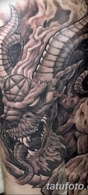 фото тату дьявол от 25.08.2017 №021 — Tattoo 13 — Devil tattoo — tatufoto.com