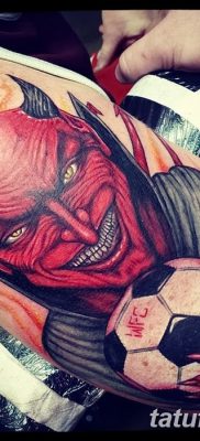 фото тату дьявол от 25.08.2017 №027 — Tattoo 13 — Devil tattoo — tatufoto.com