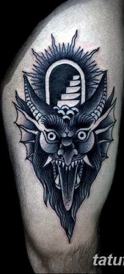 фото тату дьявол от 25.08.2017 №040 — Tattoo 13 — Devil tattoo — tatufoto.com