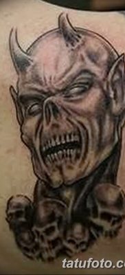 фото тату дьявол от 25.08.2017 №057 — Tattoo 13 — Devil tattoo — tatufoto.com