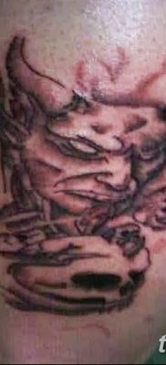 фото тату дьявол от 25.08.2017 №072 — Tattoo 13 — Devil tattoo — tatufoto.com