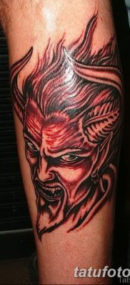 фото тату дьявол от 25.08.2017 №078 — Tattoo 13 — Devil tattoo — tatufoto.com