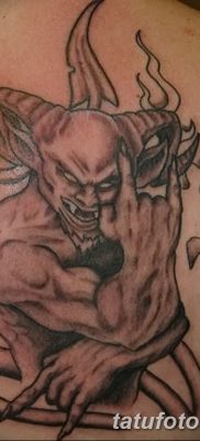 фото тату дьявол от 25.08.2017 №080 — Tattoo 13 — Devil tattoo — tatufoto.com