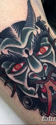 фото тату дьявол от 25.08.2017 №089 — Tattoo 13 — Devil tattoo — tatufoto.com