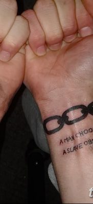 фото тату кандалы от 18.08.2017 №025 — Tattoo shackles_tatufoto.com