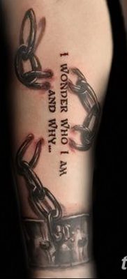 фото тату кандалы от 18.08.2017 №031 — Tattoo shackles_tatufoto.com