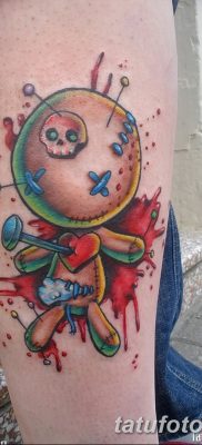 фото тату кукла вуду от 08.08.2017 №009 — Tattoo doll voodoo_tatufoto.com