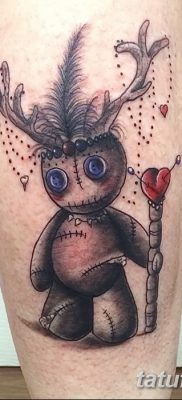 фото тату кукла вуду от 08.08.2017 №021 — Tattoo doll voodoo_tatufoto.com