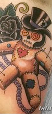 фото тату кукла вуду от 08.08.2017 №022 — Tattoo doll voodoo_tatufoto.com