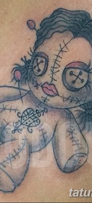 фото тату кукла вуду от 08.08.2017 №034 — Tattoo doll voodoo_tatufoto.com