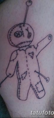 фото тату кукла вуду от 08.08.2017 №036 — Tattoo doll voodoo_tatufoto.com