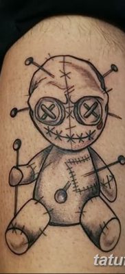 фото тату кукла вуду от 08.08.2017 №041 — Tattoo doll voodoo_tatufoto.com