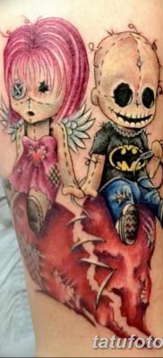 фото тату кукла вуду от 08.08.2017 №046 — Tattoo doll voodoo_tatufoto.com