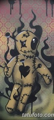 фото тату кукла вуду от 08.08.2017 №063 — Tattoo doll voodoo_tatufoto.com