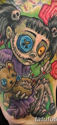 фото тату кукла вуду от 08.08.2017 №081 — Tattoo doll voodoo_tatufoto.com
