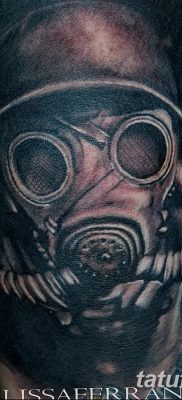 фото тату противогаз от 11.08.2017 №139 — Tattoo gas mask_tatufoto.com