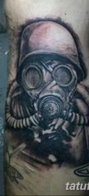 фото тату противогаз от 11.08.2017 №141 — Tattoo gas mask_tatufoto.com