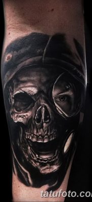 фото тату противогаз от 11.08.2017 №189 — Tattoo gas mask_tatufoto.com