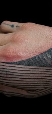 фото тату прямая линия (полоса) от 11.08.2017 №175 — Straight line tattoo