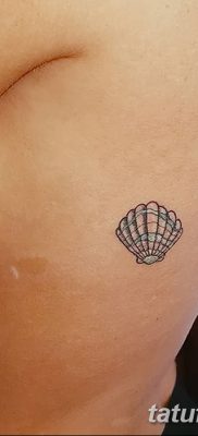 фото тату раковина от 19.08.2017 №046 — Tattoo shell_tatufoto.com
