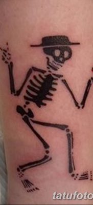 фото тату скелет от 28.08.2017 №004 — tattoo skeleton — tatufoto.com