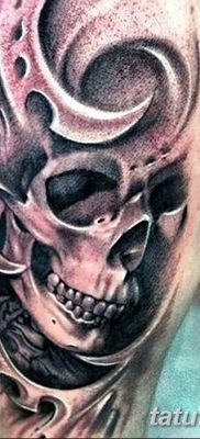 фото тату скелет от 28.08.2017 №005 — tattoo skeleton — tatufoto.com