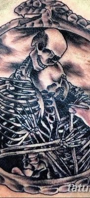 фото тату скелет от 28.08.2017 №007 — tattoo skeleton — tatufoto.com
