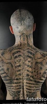 фото тату скелет от 28.08.2017 №029 — tattoo skeleton — tatufoto.com
