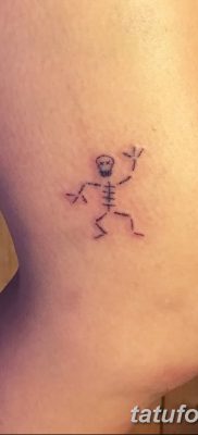 фото тату скелет от 28.08.2017 №050 — tattoo skeleton — tatufoto.com