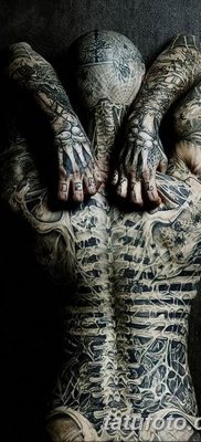 фото тату скелет от 28.08.2017 №052 — tattoo skeleton — tatufoto.com