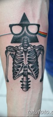 фото тату скелет от 28.08.2017 №102 — tattoo skeleton — tatufoto.com