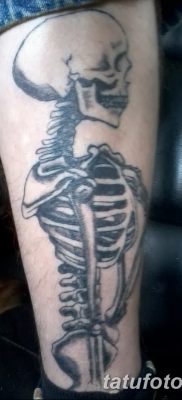 фото тату скелет от 28.08.2017 №103 — tattoo skeleton — tatufoto.com