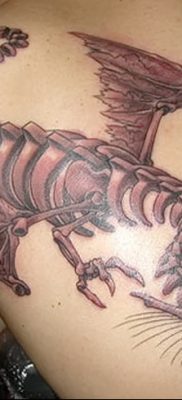 фото тату скелет от 28.08.2017 №107 — tattoo skeleton — tatufoto.com