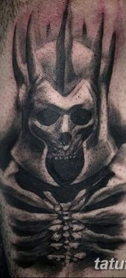 фото тату скелет от 28.08.2017 №109 — tattoo skeleton — tatufoto.com