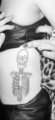 фото тату скелет от 28.08.2017 №111 — tattoo skeleton — tatufoto.com 234131232