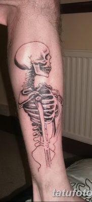 фото тату скелет от 28.08.2017 №119 — tattoo skeleton — tatufoto.com 12312323