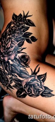 фото тату три розы от 21.08.2017 №004 — Three rose tattoos — tatufoto.com