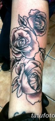 фото тату три розы от 21.08.2017 №009 — Three rose tattoos — tatufoto.com
