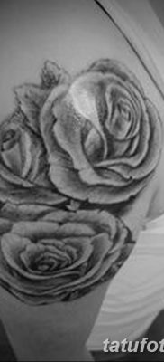 фото тату три розы от 21.08.2017 №033 — Three rose tattoos — tatufoto.com