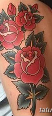 фото тату три розы от 21.08.2017 №039 — Three rose tattoos — tatufoto.com