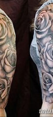 фото тату три розы от 21.08.2017 №047 — Three rose tattoos — tatufoto.com
