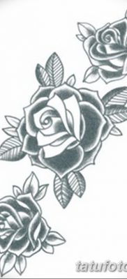 фото тату три розы от 21.08.2017 №057 — Three rose tattoos — tatufoto.com