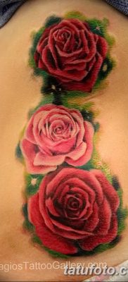 фото тату три розы от 21.08.2017 №058 — Three rose tattoos — tatufoto.com